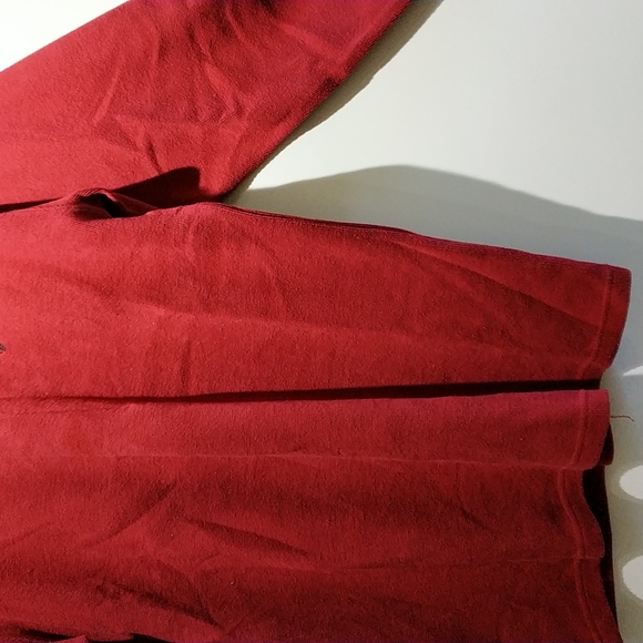 Vintage polo Ralph Lauren Wine Red Mock Neck Sweaters size M - Picture 3 of 4